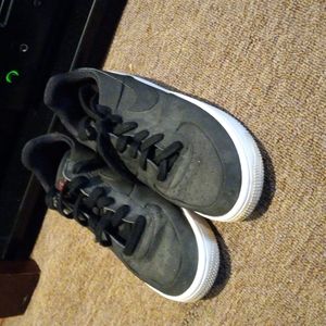 Womens Black Nike AirForce 1 '07